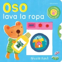 Oso lava la ropa