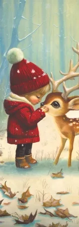 Marcapáginas La infancia de Papá Noel