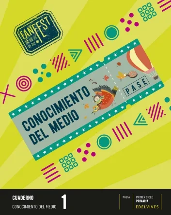 Conocimiento del medio 1.º Primaria. Cuaderno pauta